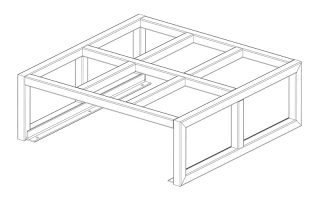 Structure mécano soudée